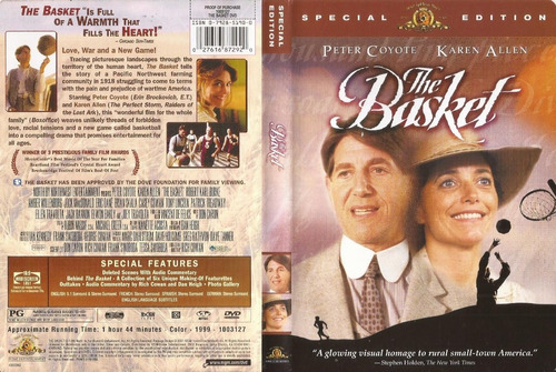 The Basket Dvd Peter Coyote Karen Allen Robert Burke (Usado)