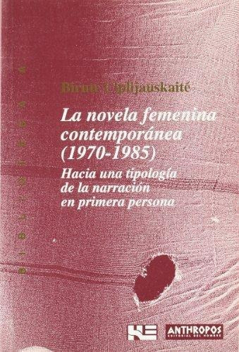 Imagen 1 de 3 de Novela Femenina Contemporánea, Ciplijauskaite, Anthropos
