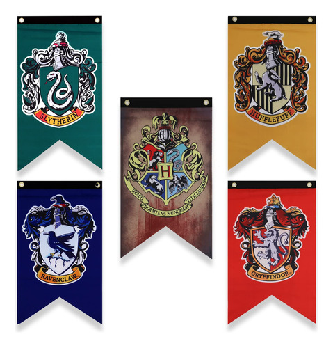 Pancarta De La Casa De Hogwarts De Potter - 38  X 25  R...