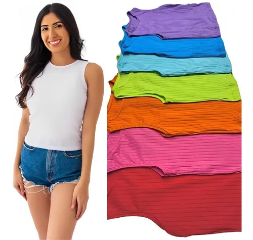 Blusas regatas femininas baratas 2025