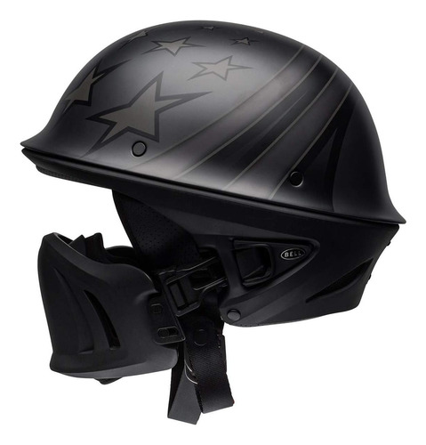 Bell Rogue Half Helmet (honor Matte Titanium Negro Pequeño)