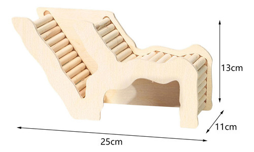 Jaula De Madera Para Hámster, Escondite Para Color A