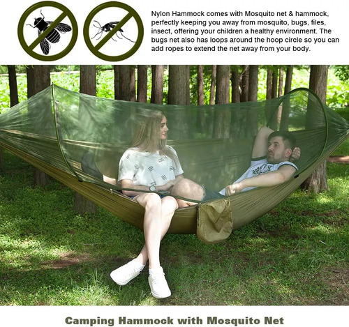 Mosquitera Jungle Net, Táctica For Acampar Y Sobrevivir