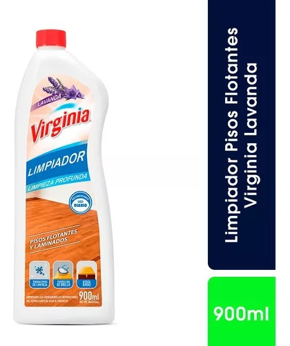 Virginia Limpiador Pisos Flotantes Virginia Lavanda900ml V/a