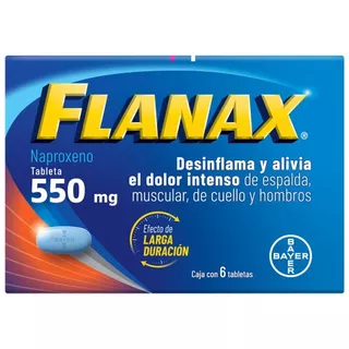 Flanax 550 Mg 24 Tabletas