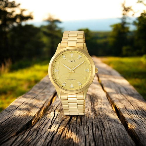 Reloj Q&q C10a-059py Men´s-dorado Dorado Dorado Dorado