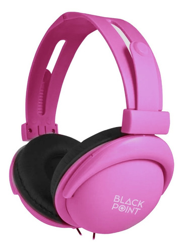 Auriculares Blackpoint Vincha Con Cable Rosa H30