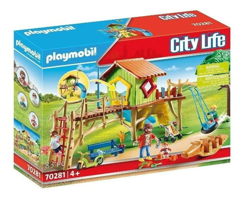 Playmobil Parque Infantil De Aventuras City Life 70281 Ed