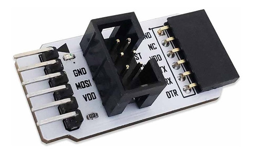 Programador PIC AVR modelo XCU LT MICROSIDE MICROCHIP con USB-C, modo convertidor Serial UART COM, puerto ICSP, incluye base ZIF con detección automática de microcontroladores y cable USB-C