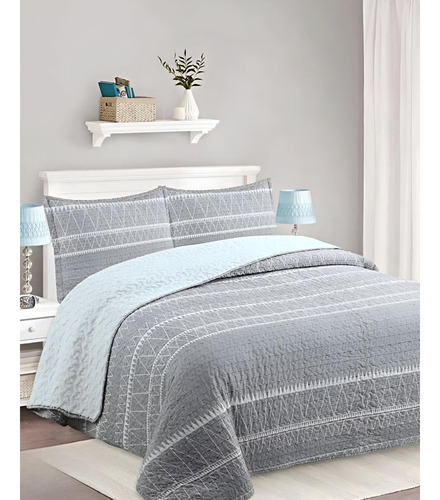 Cubrecama Quilt Sherpa King 230x250 27