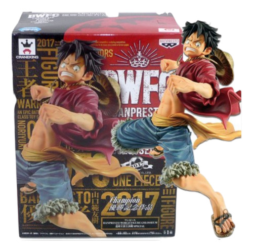 Figura Anime - Luffy World Figura Colosseum - One Piece 