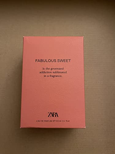 Zara Fabulosa Edulcorante 100 Ml (3.4 Fl. Oz). Eau De Yb8xk