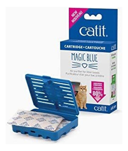 Catit Magic Blue Cat Litter Box Purificador De Aire