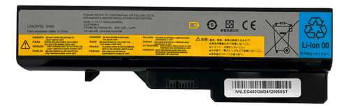 Bateria Para Notebook Lenovo Ideapad G460 G560 B470 L09s6y02