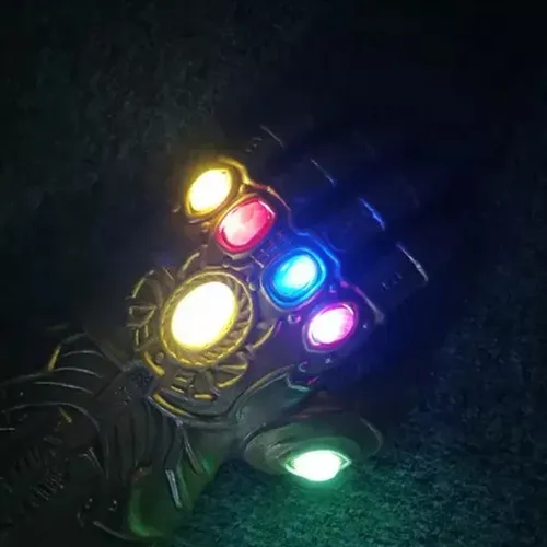 Guante Infantil Thanos Leds Infinite Mitt Para Mano Izquierd