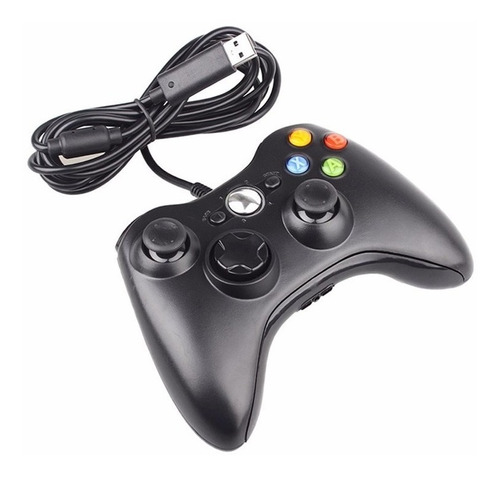 Imagen 1 de 7 de Control Xbox Pc Usb Joystick Gamers Tipo Xbox 360 Mando Xbox
