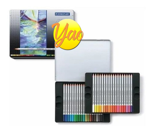 Lapices Staedtler Acuarelables Karat X36 Colores En Lata