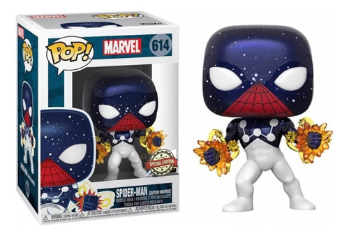 Funko Pop Marvel Spider-man (captain Universe) 614