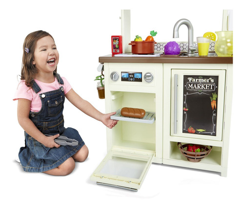 Imagen 3 de 6 de Playset Juego De Cocina Y Mercado Little Tikes.