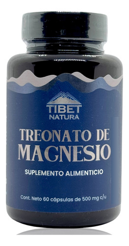 Treonato De Magnesio 60 Capsulas Tibet