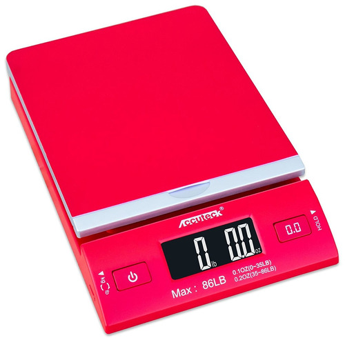  Accuteck Dreamred 86 Lbs Digital Postal Scale Shipping