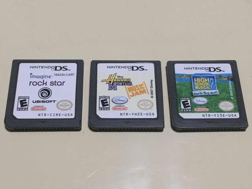 Lote De Juegos Para Nintendo Ds Fisicos Original X3 (Reacondicionado)