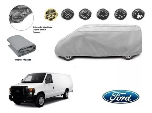 Lona Gruesa Afelpada Cubre Minivan Ford Econoline 2015