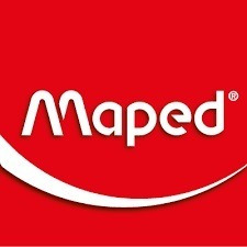 Imagen 2 de 3 de Tijera Maped 17 Cm Zenoa Grip Flaber