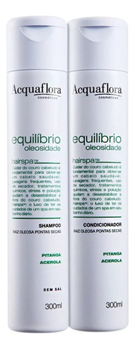 Acquaflora Kit Equilíb Da Oleos Raiz Oleosa Pontas Secas Duo