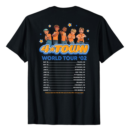 Turning Red - Camiseta De La Gira Mundial De 4 Ciudades