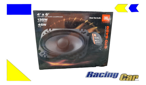 Par Cornetas Jbl. Gto-6429 4  X 6 . De 135 Watts. Cod. E-140