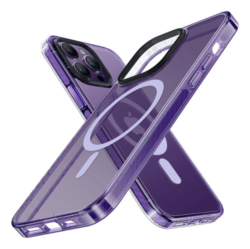 Funda Para iPhone 14 Pro Max Magnetica Translucida Delgada
