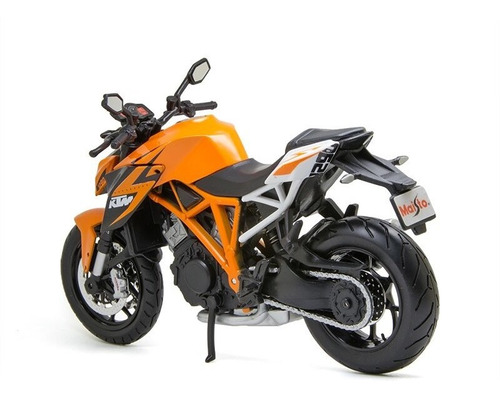 Imagem 7 de 8 de Mini Moto Miniatura Ktm 1290 Super Duke R Metal 1:12 Maisto