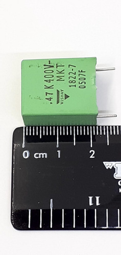 Pack 15 Capacitores Poliester .47k (.47uf 400v) Vishay