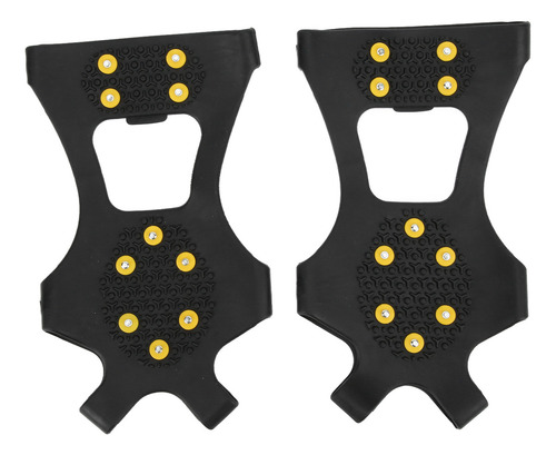 2 Crampones De 10 Dientes, Crampones Para Escalada En Nieve