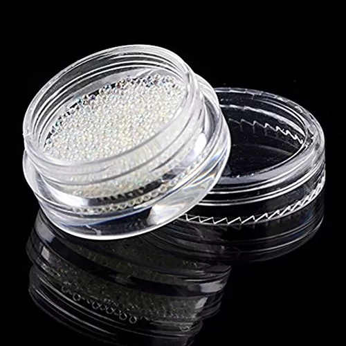 Perlas Pequeñas Para Uñas Nail Art Ab Cristal Caviar