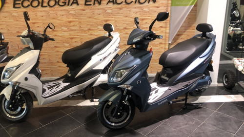 Imagen 6 de 16 de Moto Eléctrica Sunra Hawk - Batería De Acido En Gel