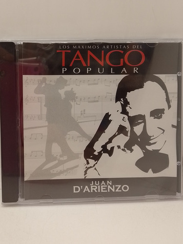 Juan D'arienzo Tango Popular Cd Nuevo  Disqrg