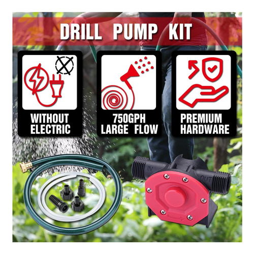 Kit Bomba De Agua Para Perforación Y Transferencia