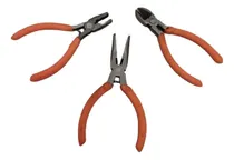 Comprar Juego Set Pinzas Artesano Alicate De Punta Y Std Con Resorte