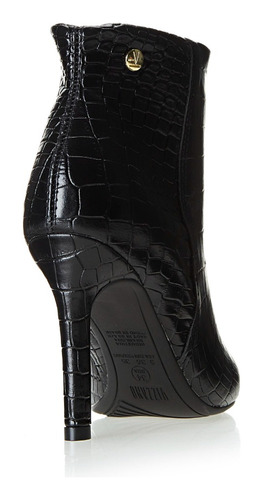 Bota Salto Fino Cano Curto Feminina Vizzano