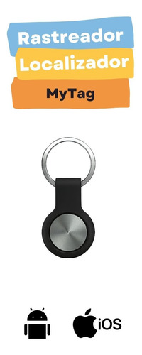 Localizador Rastreador Gps Antipérdida Para Android E Ios Negro