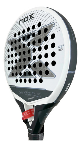 Paleta De Padel Vk10 Future Aranzazu Osoro 12k Importada Blanco Gris