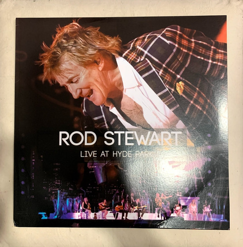 Rod Stewart Live At Hyde Park I 1 Lp Vinilo