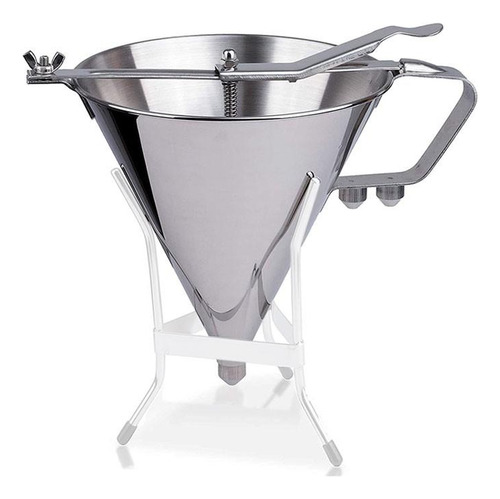 Embudo Automatico Acero Inox. 1.9 Lts. C/ Soporte
