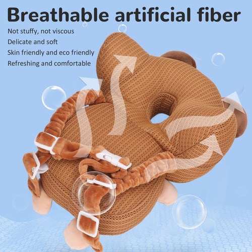 Bonito Cojín Protector De Cabeza Con Forma De Animal De Dibu
