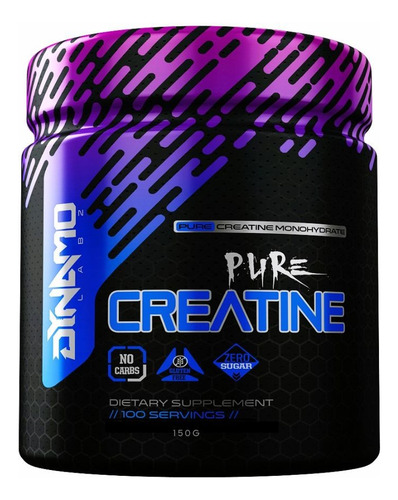 Creatina 150g 100% Pura Com Qr Laudo Aprovado - Dynamo Labz