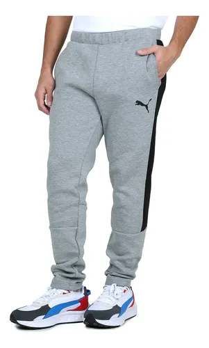 Pantal n Puma Evostripe Core En Gris Stock Center By Netsh