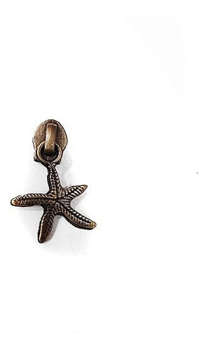 Cursor Para Zíper Estrela Do Mar Ouro Velho 30 Unidades