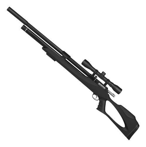 Carabina Pressão 5.5 M25 Thunder Artemis +luneta 4x32 +bomba